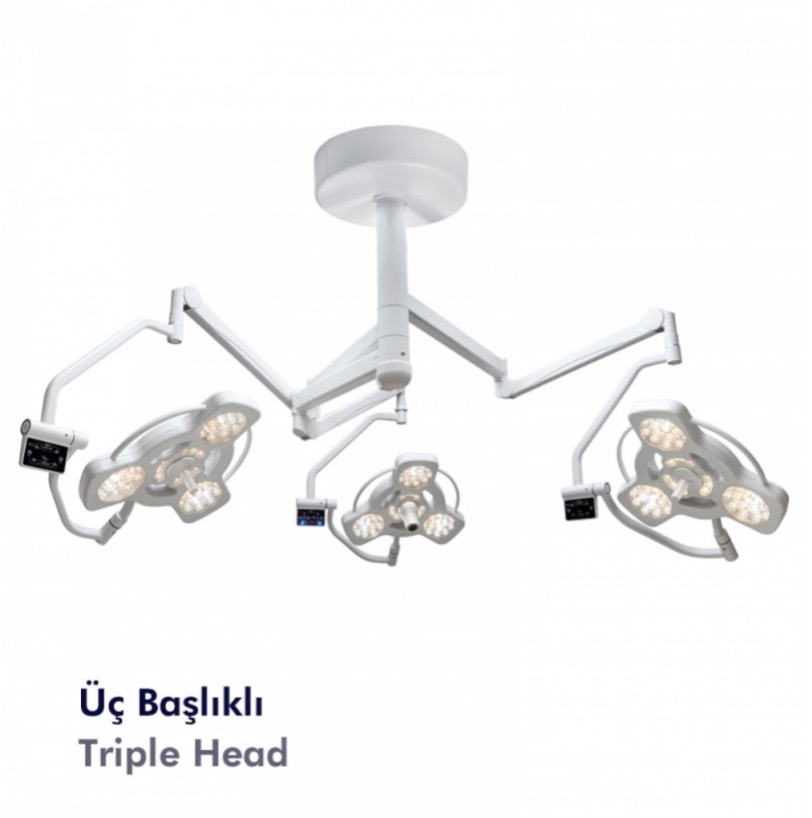 Pergamon CEILING TRIPLE HEAD